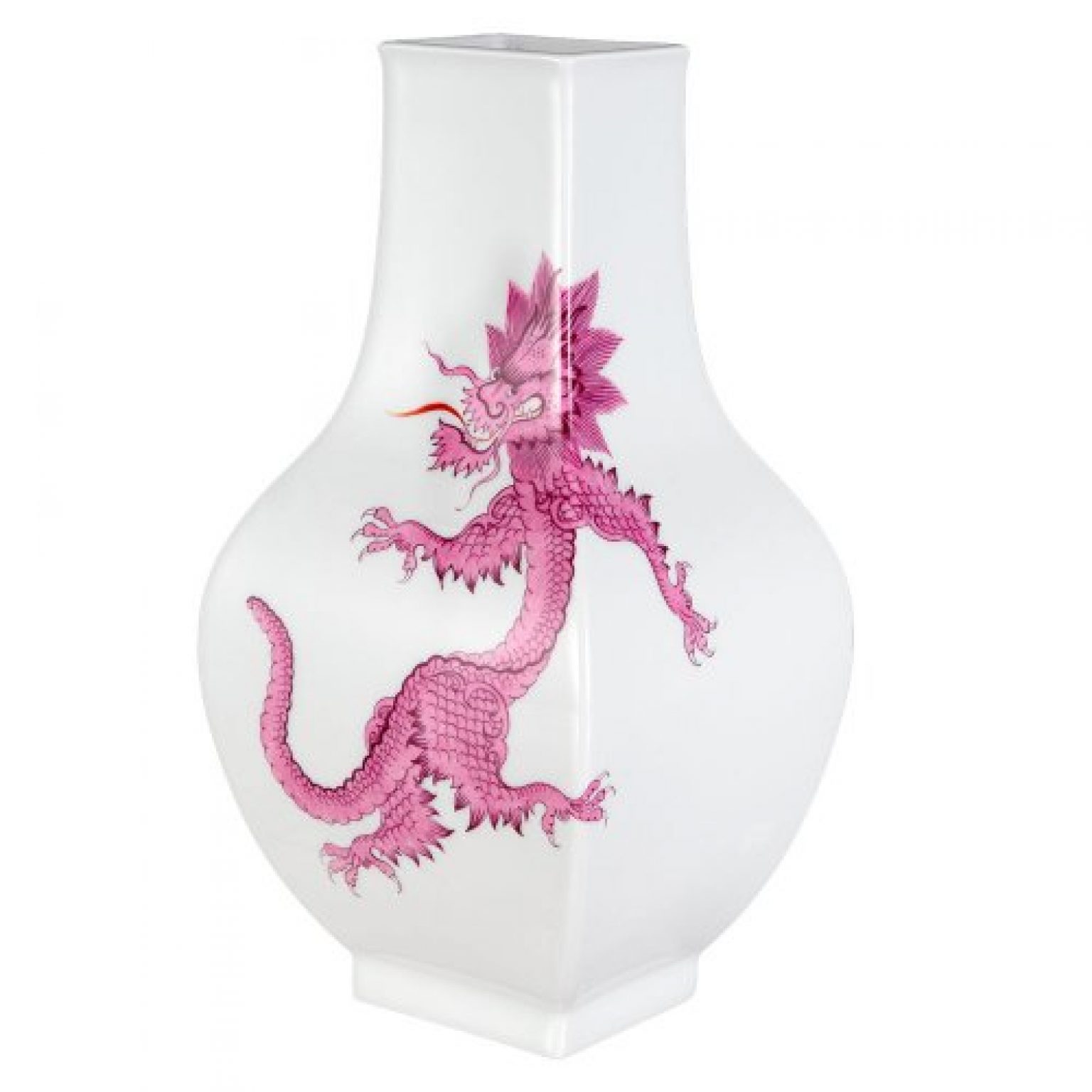 Meissen Vase Ming Drache Purpur Cm Porzellan Geschirr Kaufen