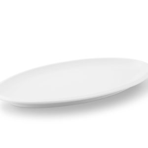 Friesland Platte 33cm Ecco Weiß