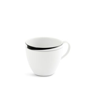 Kaffee-Obertasse 0,17l La Belle „Black & White“ Friesland Porzellan