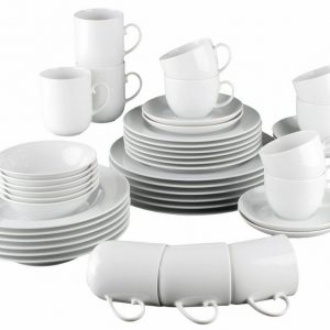Seltmann Weiden Kombiservice »Rondo« (42-tlg), Porzellan, Mikrowellengeeignet