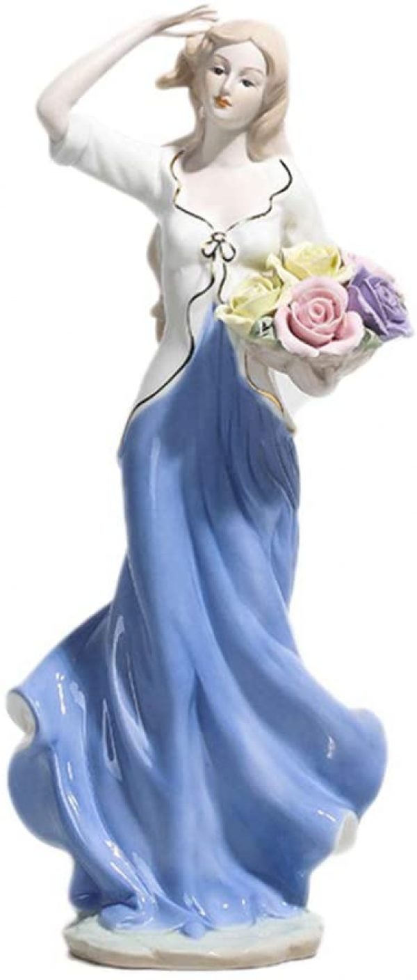 ♋ BESPORTBLE Keramik Göttin Figur Porzellan Statue Moderne Skulptur