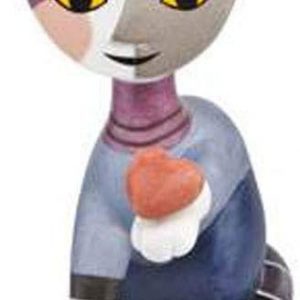 Goebel Minikatzen, Porzellan, Mehrfarbig, 4×6.5×8 cm