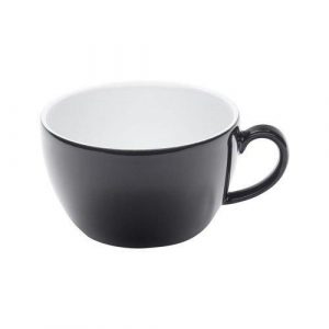 Kahla Pronto Colore schwarz Cappuccino Obertasse 0,25 L