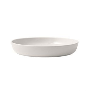 Iconic flache Schale, weiß, 24 x 4 cm, 1,1 l