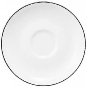 Seltmann Weiden Espressountertasse rund Lido Black Line (12cm)