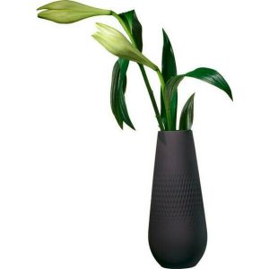 Vase Carré No. 3 Collier schwarz