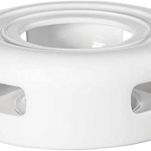 ASA Sonoko Stövchen Porzellan Weiß, Größe: 14cm x 5,5cm, 21440017