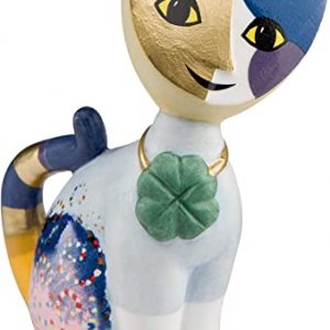 Goebel Katzenskulptur, Porzellan, Mehrfarbig, 8cm