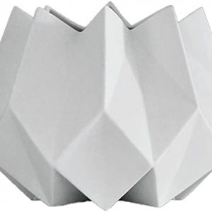 Goebel Vase, Porzellan, 18,5 x 18,5 x 14 cm, Weiß