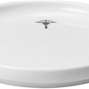 Joop! Teller »JOOP! SINGLE CORNFLOWER«, (1 St), hochwertiges Porzellan mit einzelner Kornblume als Dekor, Ø 10 cm