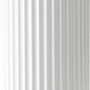 Lyngby Vase H20,5 cm Weiß eine hochwertige Vase aus handgefertigtem Porzellan im Skandinavischen Stil mit Rillen als Dekovase für Blumensträuße,…