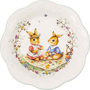 Villeroy & Boch – Spring Fantasy, Schale mittel, Picknick, 25x25x4cm, Premium Porzellan, Bunt