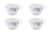 Friesland 4er-Set Tee-Obertasse Atlantis Friesich Blau
