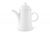 Kaffeekanne / Portionskännchen 0,35l Jeverland „Weiß“ Friesland Porzellan