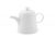Teekanne 0,35l / Portionskännchen Jeverland „Weiß“ Friesland Porzellan