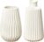 Boltze Vasen – Set (2 Stück), weiß, H17cm