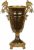 Casa Padrino Barock Deko Vase Schwarz/Gold 42,7 x 26 x H. 62,9 cm – Prunkvolle Porzellan Blumenvase mit 2 edlen Bronze Griffen – Deko Accessoires…