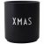 Design Letters Becher Favourite Cup Schwarz XMAS