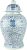 Fine Asianliving Chinesische Deckelvase Blau Weiß Porzellan Handbemalt Doppeltes Glück D31xH52cm Chinesische ingwertopf chinesische vase mit Deckel…