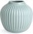 Kähler Hammershøi Vase H13 cm in Mint hochwertige Vasen aus handgefertigtem Porzellan im Skandinavischen Stil mit Rillen ideal als Deko Vase für…