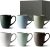KIVY® Kaffeetassen 6er Set [400 ml] – Hochwertige Kaffeetasse mit großem Henkel – Keramik Tasse groß – Kaffeebecher Set Matt – Tassen Set für…