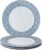 LAURA ASHLEY BLUEPRINT COLLECTABLES Speiseteller »Floris«, (4 St), Porzellan, Ø 26 cm