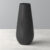 Manufacture Collier noir Vase Carré hoch 11,5×11,5x26cm