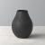 Manufacture Collier noir Vase Perle hoch 16x16x20cm