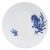 Meissen Frühstücksteller Blue Treasures Motiv Seepferdchen (22,5cm)