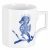 Meissen Henkelbecher Berlin Blue Treasure Seepferdchen