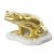 Reichenbach Porzellanfigur Frosch Gold