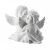 Rosenthal Porzellan-Engelpaar mit Blumen (Mittel)