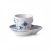 Royal Copenhagen Espressotasse und Untertasse Elements Blau (2-teilig)