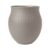 Vase 16,5×18 cm Perle Manufacture Collier taupe