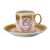 Versace by Rosenthal Espressotasse mit Untertasse Medusa Amplified Pink Coin (2-teilig)