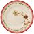 Villeroy und Boch Winter Bakery Delight Frühstücksteller „Sternschnuppe“, 21,5 cm, Premium Porzellan, Weiß/Rot/Beige
