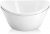 Yedio Salatschalen Set, 1,2 l Porzellan Servierschalen für Küche, große weiße Schalen für Suppe, Haferflocken, Nudeln, Snacks, 2 Stück,…